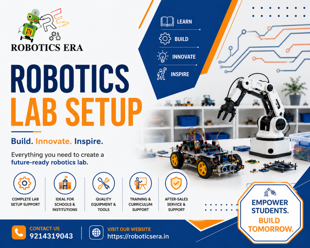 How to Set Up a Robotics Lab Setup in School – A Complete Guide
