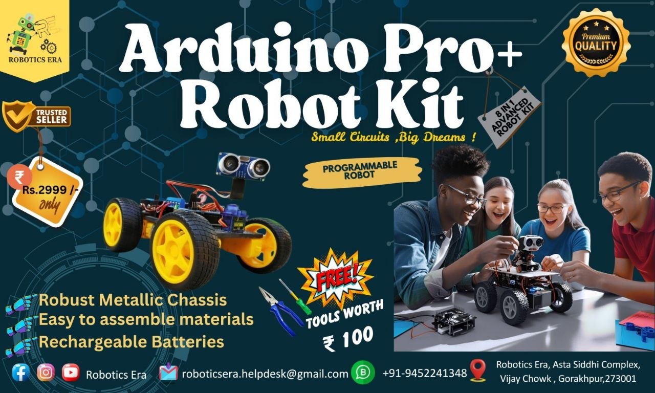 Arduino Pro Plus Robot Kit